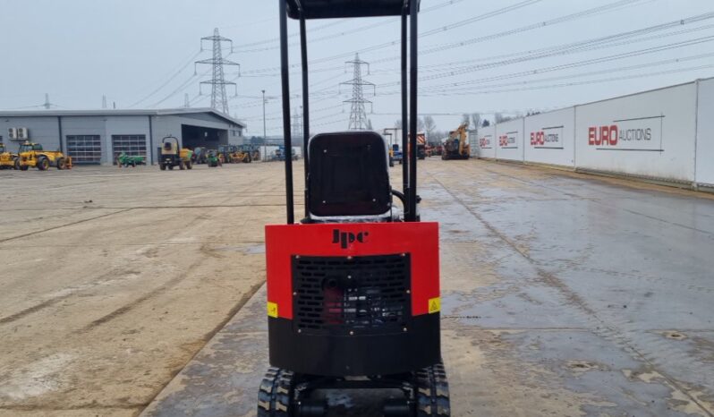 Unused 2024 JPC HT12 Micro Excavators For Auction: Leeds – 5th, 6th, 7th & 8th March 2025 @ 8:00am full