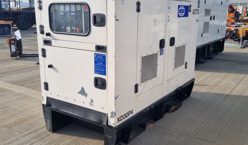 2016 FG Wilson XD30P4 30KVA Generators For Auction: Leeds – 5th, 6th, 7th & 8th March 2025 @ 8:00am