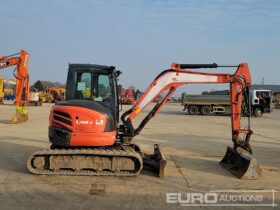 2016 Kubota U48-4 Mini Excavators For Auction: Leeds – 5th, 6th, 7th & 8th March 2025 @ 8:00am full