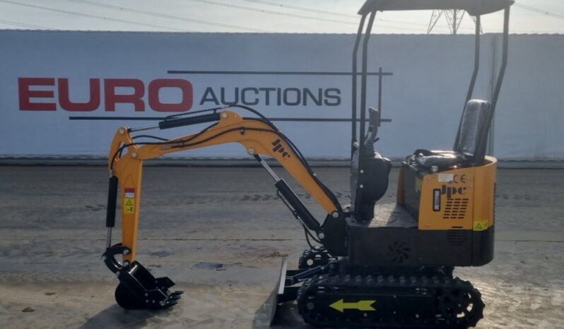 Unused 2024 JPC HT12 Micro Excavators For Auction: Leeds – 5th, 6th, 7th & 8th March 2025 @ 8:00am full