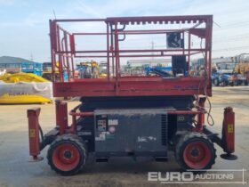 SkyJack 4×4 Diesel/Electric Scissor Lift, 11.7m Working Height, 454kg Platform Capacity, Extending Deck, Stabilisers (Fuel Problems) Manlifts For Auction: Leeds – 5th, 6th, 7th & 8th March 2025 @ 8:00am full