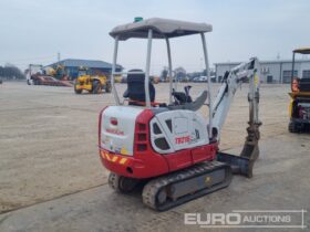 2021 Takeuchi TB216 Mini Excavators For Auction: Leeds – 5th, 6th, 7th & 8th March 2025 @ 8:00am full