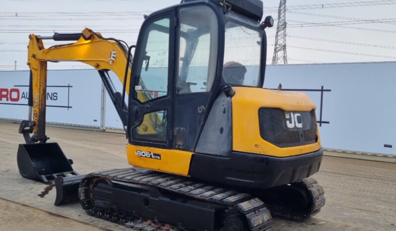 2012 JCB 8061CTS 6 Ton+ Excavators For Auction: Leeds – 5th, 6th, 7th & 8th March 2025 @ 8:00am full