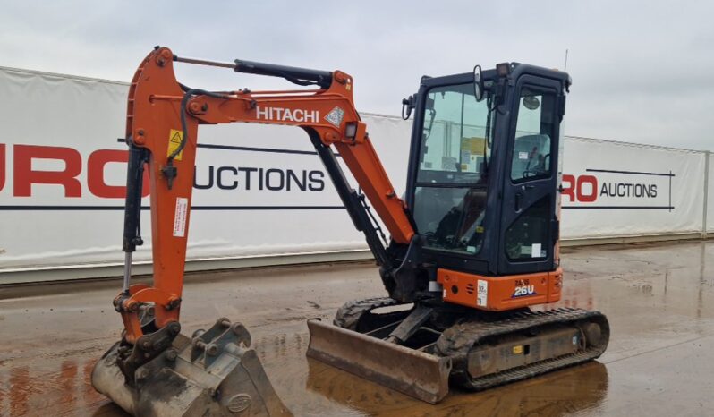 2021 Hitachi ZX26U-6 CLR Mini Excavators For Auction: Dromore – 21st & 22nd February 2025 @ 9:00am For Auction on 2025-02-22