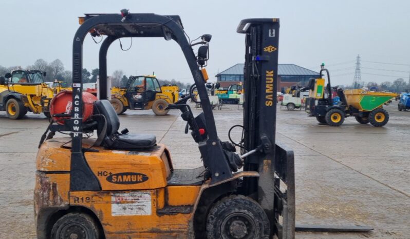 Samuk R18D Forklifts For Auction: Leeds – 5th, 6th, 7th & 8th March 2025 @ 8:00am full