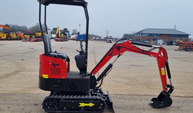 Unused 2024 JPC HT12 Micro Excavators For Auction: Leeds – 5th, 6th, 7th & 8th March 2025 @ 8:00am full