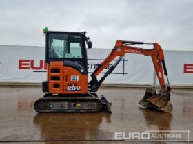 2022 Hitachi ZX26U-6 CLR Mini Excavators For Auction: Dromore – 21st & 22nd February 2025 @ 9:00am For Auction on 2025-02-22 full