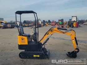 Unused 2024 JPC HT12 Micro Excavators For Auction: Leeds – 5th, 6th, 7th & 8th March 2025 @ 8:00am full