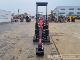 Unused 2024 JPC HT12 Micro Excavators For Auction: Leeds – 5th, 6th, 7th & 8th March 2025 @ 8:00am full