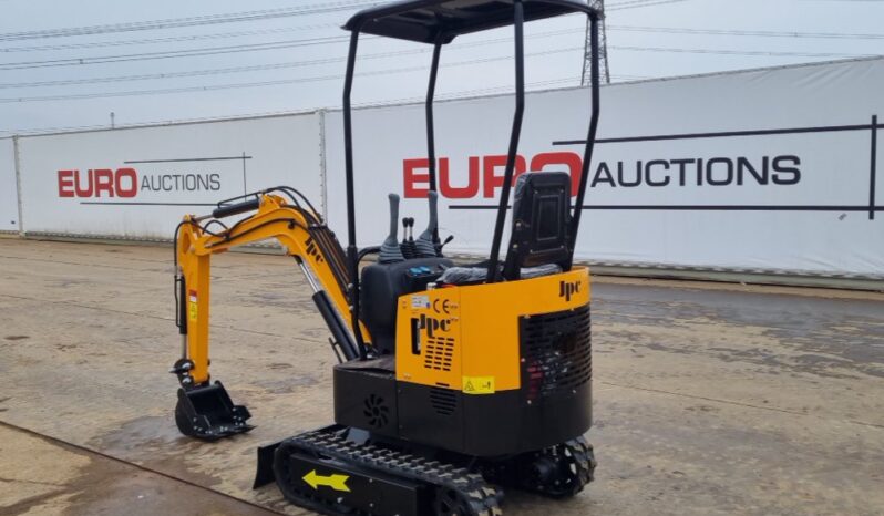 Unused 2024 JPC HT12 Micro Excavators For Auction: Leeds – 5th, 6th, 7th & 8th March 2025 @ 8:00am full