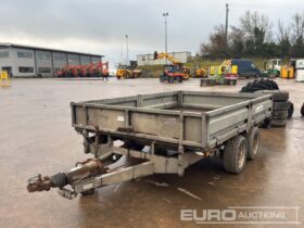 Indespension 3500Kg Twin Axle Dropside Trailer Plant Trailers For Auction: Dromore – 21st & 22nd February 2025 @ 9:00am For Auction on 2025-02-21