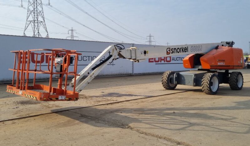 2021 Snorkel 660SJ Manlifts For Auction: Leeds – 5th, 6th, 7th & 8th March 2025 @ 8:00am