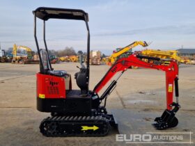 Unused 2024 JPC HT12 Micro Excavators For Auction: Leeds – 5th, 6th, 7th & 8th March 2025 @ 8:00am full