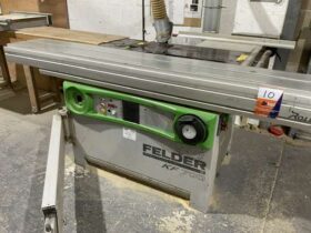 2012 Felder KF700 Combination Spindle Moulder/ Table Saw 3 Phase. See Description For Auction on 2025-03-21 For Auction on 2025-03-21