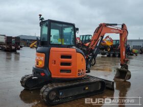 2018 Hitachi ZX55U-5A Mini Excavators For Auction: Leeds – 5th, 6th, 7th & 8th March 2025 @ 8:00am full