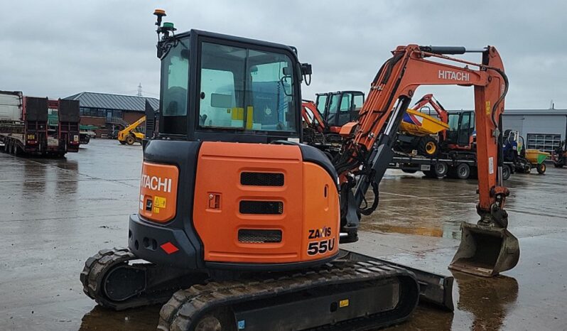 2018 Hitachi ZX55U-5A Mini Excavators For Auction: Leeds – 5th, 6th, 7th & 8th March 2025 @ 8:00am full