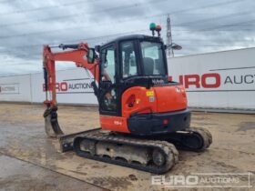 2019 Kubota U55-4 Mini Excavators For Auction: Leeds – 5th, 6th, 7th & 8th March 2025 @ 8:00am full