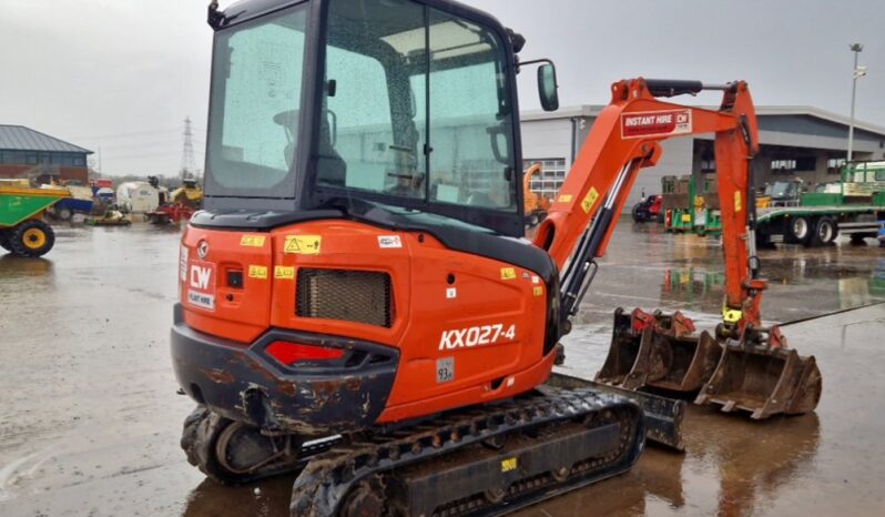 2021 Kubota KX027-4 Mini Excavators For Auction: Leeds – 5th, 6th, 7th & 8th March 2025 @ 8:00am full