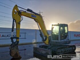 2019 Wacker Neuson EZ80 6 Ton+ Excavators For Auction: Leeds – 5th, 6th, 7th & 8th March 2025 @ 8:00am