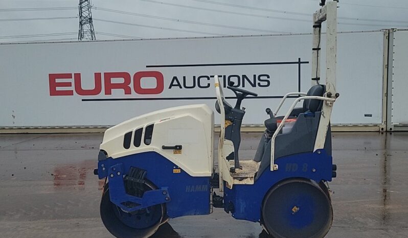 2016 Hamm HD8VV Rollers For Auction: Leeds – 5th, 6th, 7th & 8th March 2025 @ 8:00am full