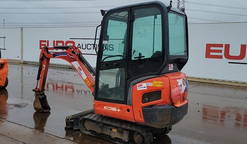 2017 Kubota KX016-4 Mini Excavators For Auction: Leeds – 5th, 6th, 7th & 8th March 2025 @ 8:00am full