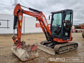 2021 Kubota U27-4 Mini Excavators For Auction: Leeds – 5th, 6th, 7th & 8th March 2025 @ 8:00am