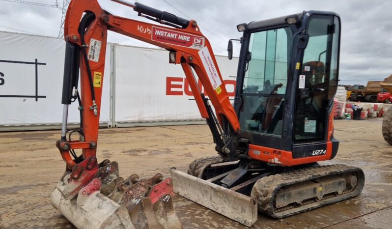 2021 Kubota U27-4 Mini Excavators For Auction: Leeds – 5th, 6th, 7th & 8th March 2025 @ 8:00am