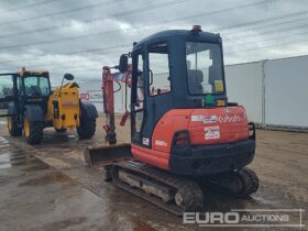 2015 Kubota KX61-3 Mini Excavators For Auction: Leeds – 5th, 6th, 7th & 8th March 2025 @ 8:00am full