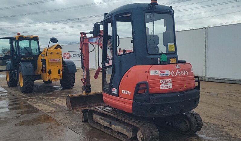 2015 Kubota KX61-3 Mini Excavators For Auction: Leeds – 5th, 6th, 7th & 8th March 2025 @ 8:00am full