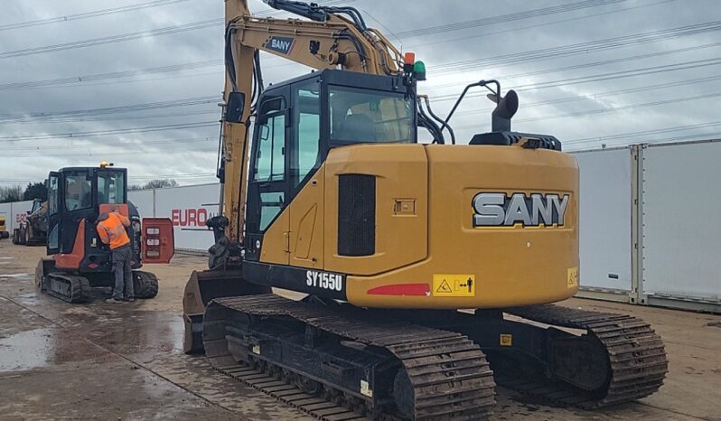 2021 Sany SY155U 10 Ton+ Excavators For Auction: Leeds – 5th, 6th, 7th & 8th March 2025 @ 8:00am full