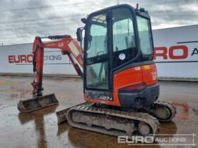 2016 Kubota U27-4 Mini Excavators For Auction: Leeds – 5th, 6th, 7th & 8th March 2025 @ 8:00am full