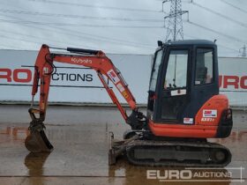 2015 Kubota KX61-3 Mini Excavators For Auction: Leeds – 5th, 6th, 7th & 8th March 2025 @ 8:00am full