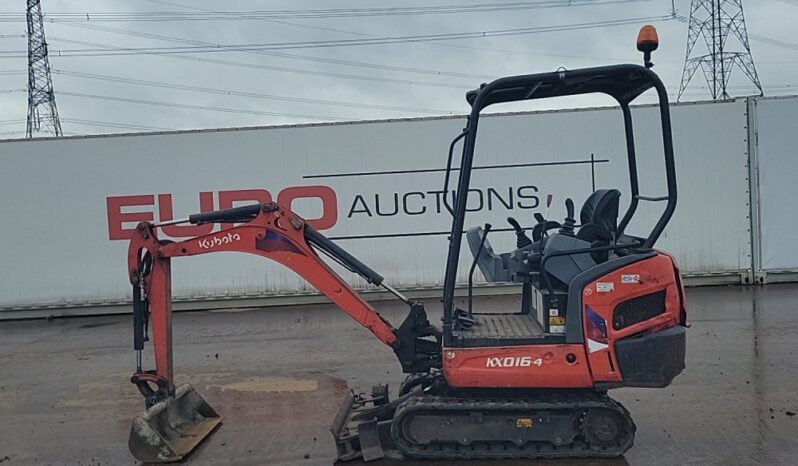 2016 Kubota KX016-4 Mini Excavators For Auction: Leeds – 5th, 6th, 7th & 8th March 2025 @ 8:00am full