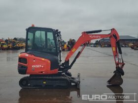 2020 Kubota KX027-4 Mini Excavators For Auction: Leeds – 5th, 6th, 7th & 8th March 2025 @ 8:00am full