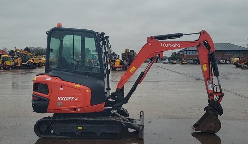 2020 Kubota KX027-4 Mini Excavators For Auction: Leeds – 5th, 6th, 7th & 8th March 2025 @ 8:00am full