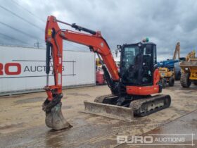 2019 Kubota U55-4 Mini Excavators For Auction: Leeds – 5th, 6th, 7th & 8th March 2025 @ 8:00am