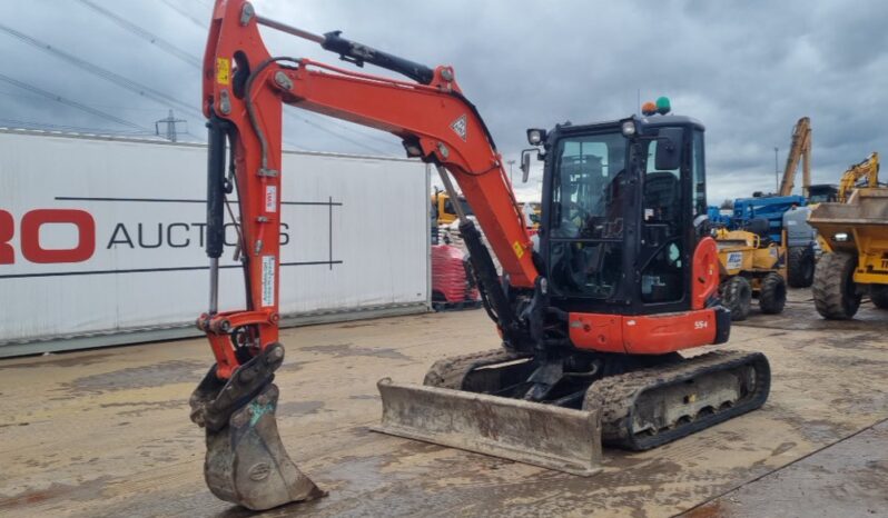 2019 Kubota U55-4 Mini Excavators For Auction: Leeds – 5th, 6th, 7th & 8th March 2025 @ 8:00am