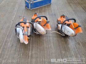 Stihl Petrol Quick Cut Saw (3 of) Asphalt / Concrete Equipment For Auction: Leeds – 5th, 6th, 7th & 8th March 2025 @ 8:00am full