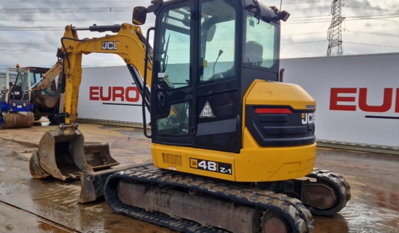 2019 JCB 48Z-1 Mini Excavators For Auction: Leeds – 5th, 6th, 7th & 8th March 2025 @ 8:00am full