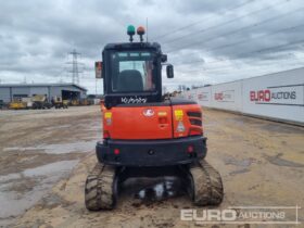 2019 Kubota U55-4 Mini Excavators For Auction: Leeds – 5th, 6th, 7th & 8th March 2025 @ 8:00am full