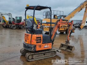 2019 Hitachi ZX19U-5A YR Mini Excavators For Auction: Leeds – 5th, 6th, 7th & 8th March 2025 @ 8:00am full