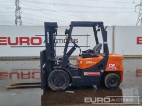 2018 Doosan D30GP Forklifts For Auction: Leeds – 5th, 6th, 7th & 8th March 2025 @ 8:00am full