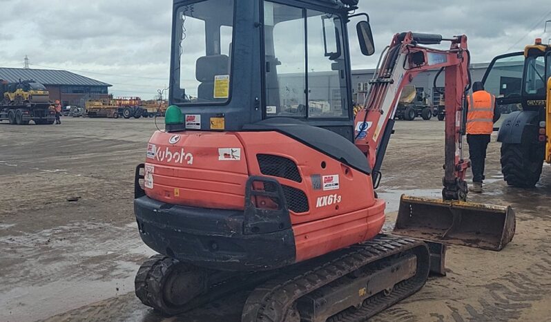 2015 Kubota KX61-3 Mini Excavators For Auction: Leeds – 5th, 6th, 7th & 8th March 2025 @ 8:00am full