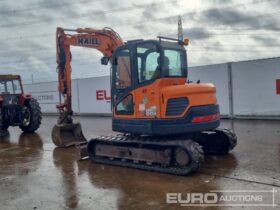 2012 Doosan DX80 6 Ton+ Excavators For Auction: Leeds – 5th, 6th, 7th & 8th March 2025 @ 8:00am full