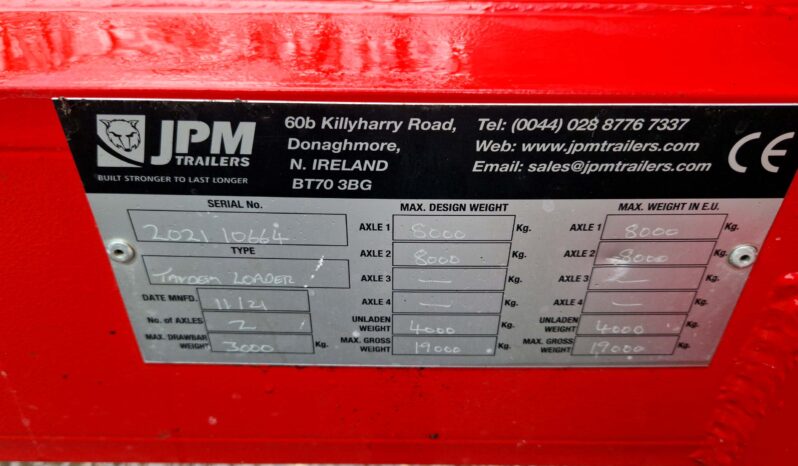 2021 JPM 19TLL tandem axle lo-loader full