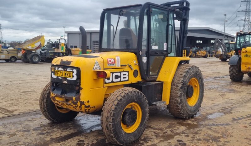 JCB 926 Rough Terrain Forklifts For Auction: Leeds – 5th, 6th, 7th & 8th March 2025 @ 8:00am full