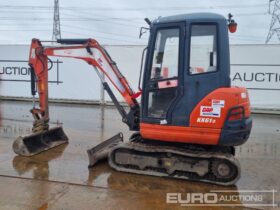 2016 Kubota KX61-3 Mini Excavators For Auction: Leeds – 5th, 6th, 7th & 8th March 2025 @ 8:00am full