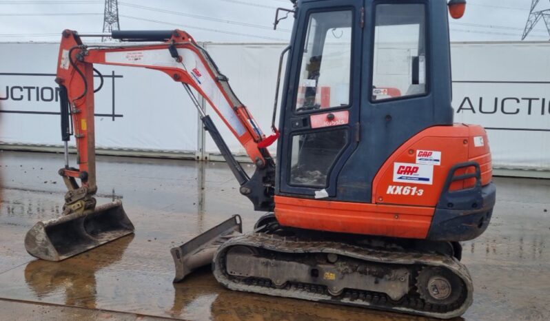 2016 Kubota KX61-3 Mini Excavators For Auction: Leeds – 5th, 6th, 7th & 8th March 2025 @ 8:00am full