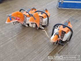 Stihl Petrol Quick Cut Saw (3 of) Asphalt / Concrete Equipment For Auction: Leeds – 5th, 6th, 7th & 8th March 2025 @ 8:00am