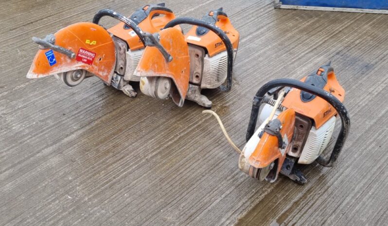 Stihl Petrol Quick Cut Saw (3 of) Asphalt / Concrete Equipment For Auction: Leeds – 5th, 6th, 7th & 8th March 2025 @ 8:00am